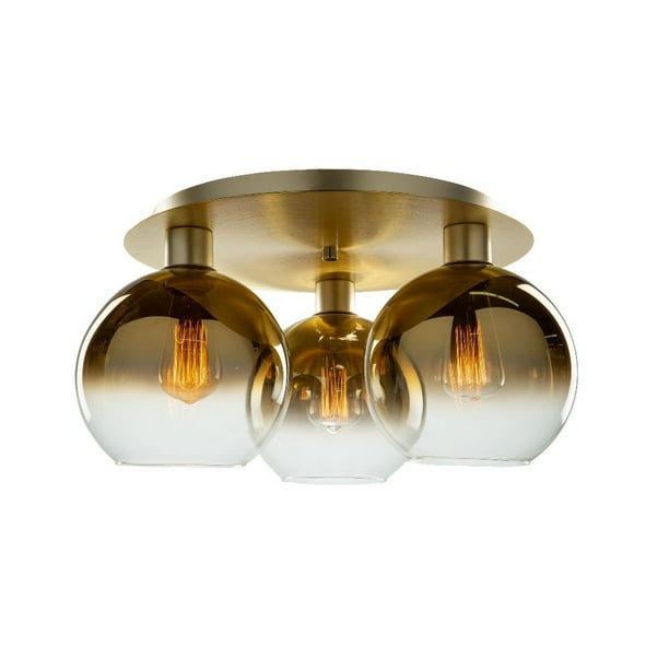 Artcraft Lighting Flushmount 3-Light Flush Mount Light Chrome Artcraft Lighting Flushmount 3-Light Flush Mount Light Chrome